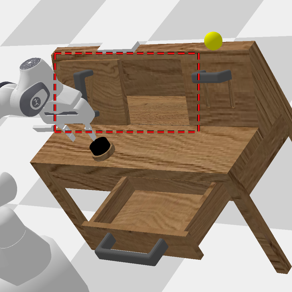 Move slider to the left
